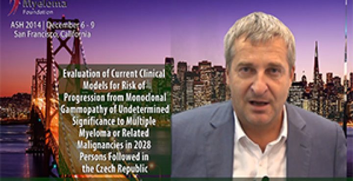 Dr. Roman Hajek at ASH convention 2014