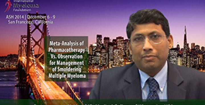 Dr. Parameswaran Hari at ASH 2014