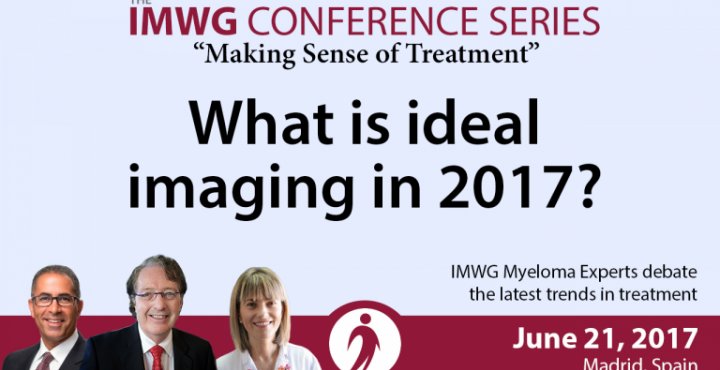 Drs. Brian G.M. Durie, Joseph Mikhael, and Maria V. Mateos discuss ideal imaging at the 8th IMWG