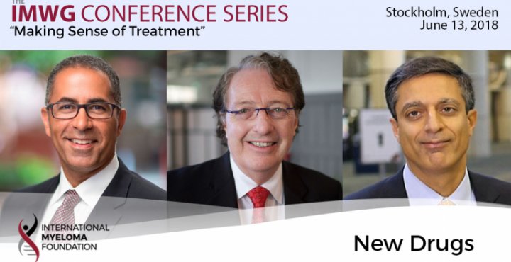Dr. Brian Durie moderates discussion about new drugs in the myeloma treatment with Dr. Joseph Mikhael and Dr. Sagar Lonial