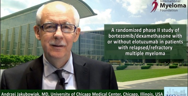 Dr. Andrzej Jakubowiak at 2015 ASH Convention
