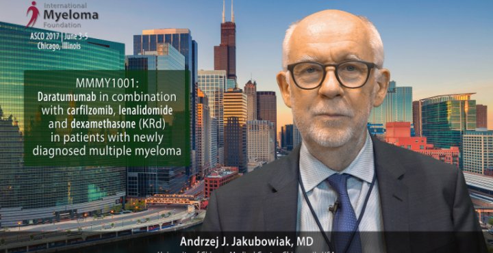 Adrzej J. Jakubowiak, MD at ASCO 2017