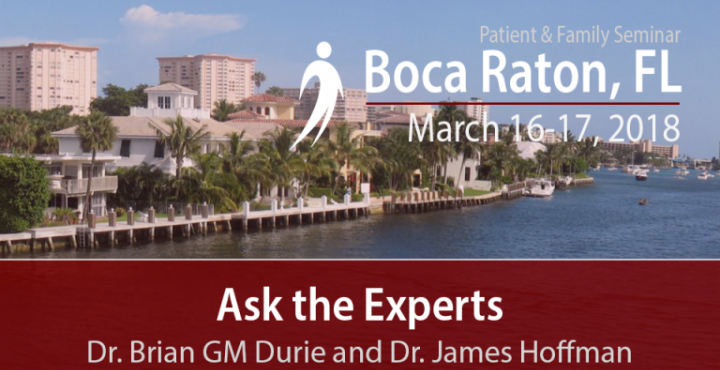 Ask the Experts Dr. Brian GM Durie and Dr. James Hoffman