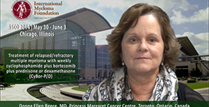 Donna Reece, MD AT ASCO 2014