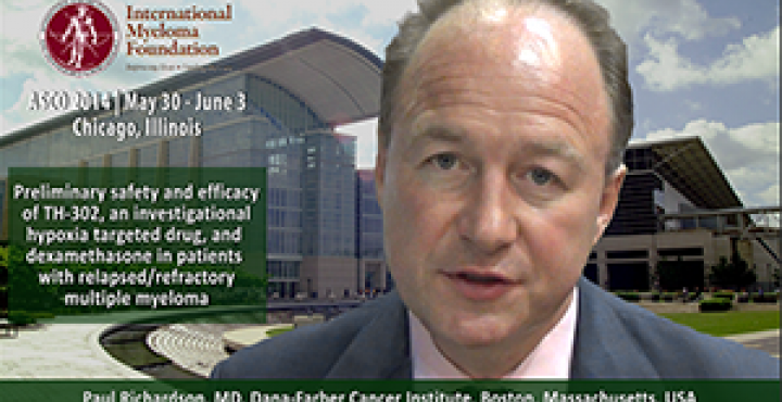 Paul Richardson, MD at ASCO 2014