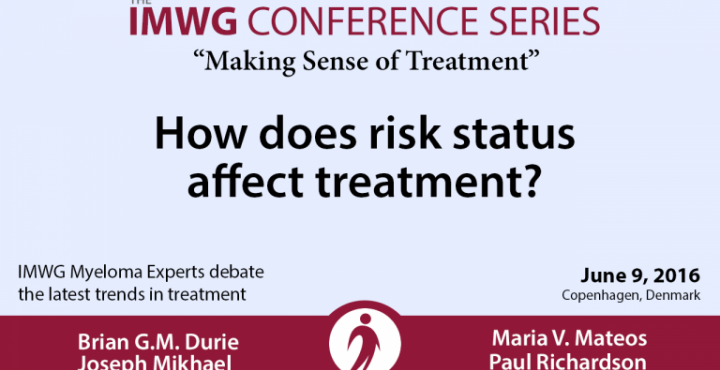 IMWG Myeloma Experts Debate Risk Status