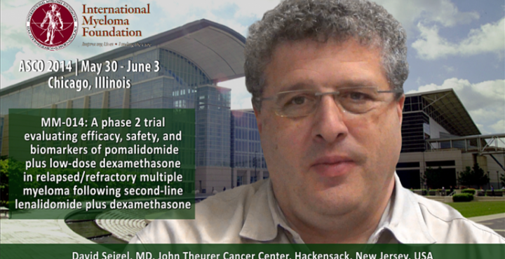 David Siegel, MD AT ASCO 2014