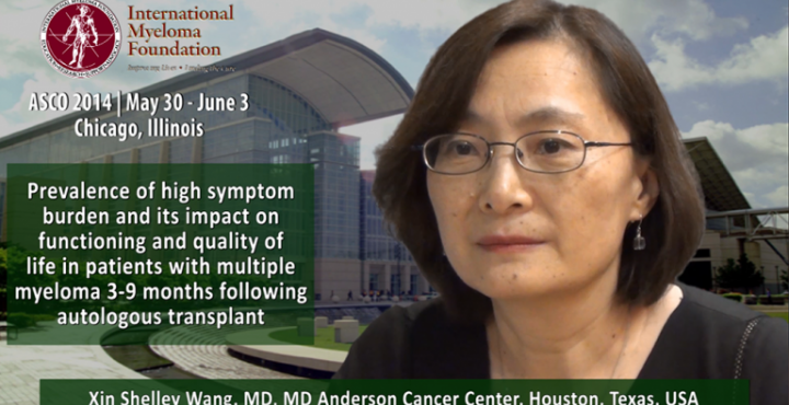 Xin Shelley Wang, MD at ASCO convention 2014