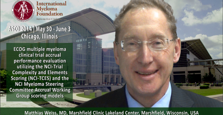 Matthias Weiss, MD at ASCO convention 2014