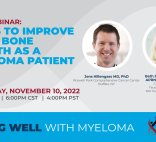 Living Well improving bone health header