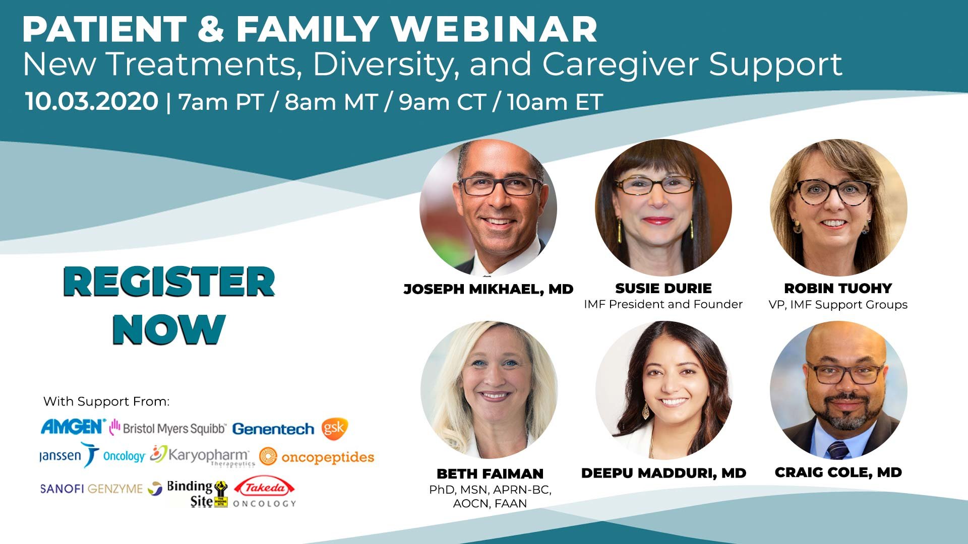 2020 Patient Family Webinar Headshots Cle Final