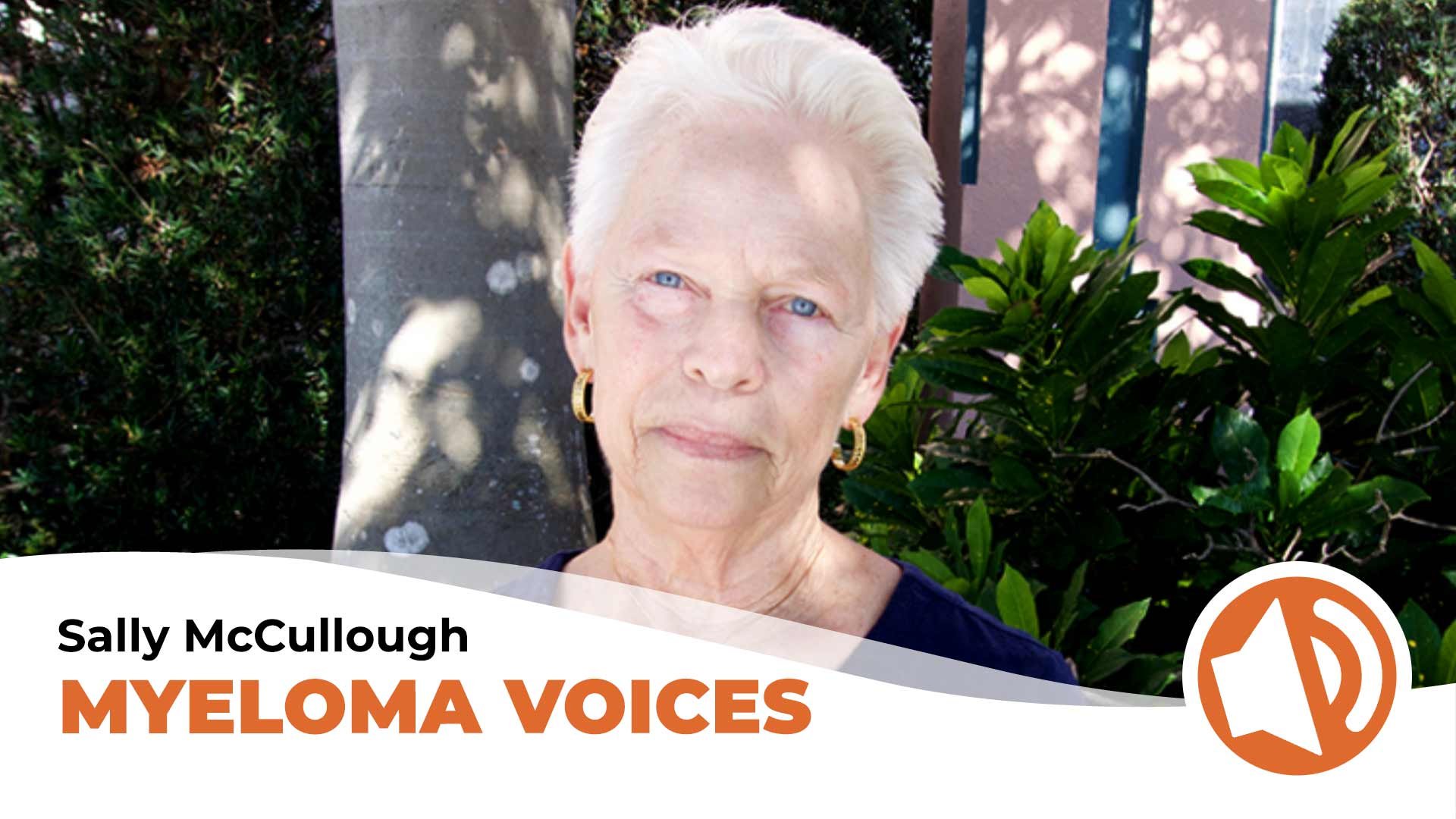Myeloma patient Sally McCullough share her myeloma journey