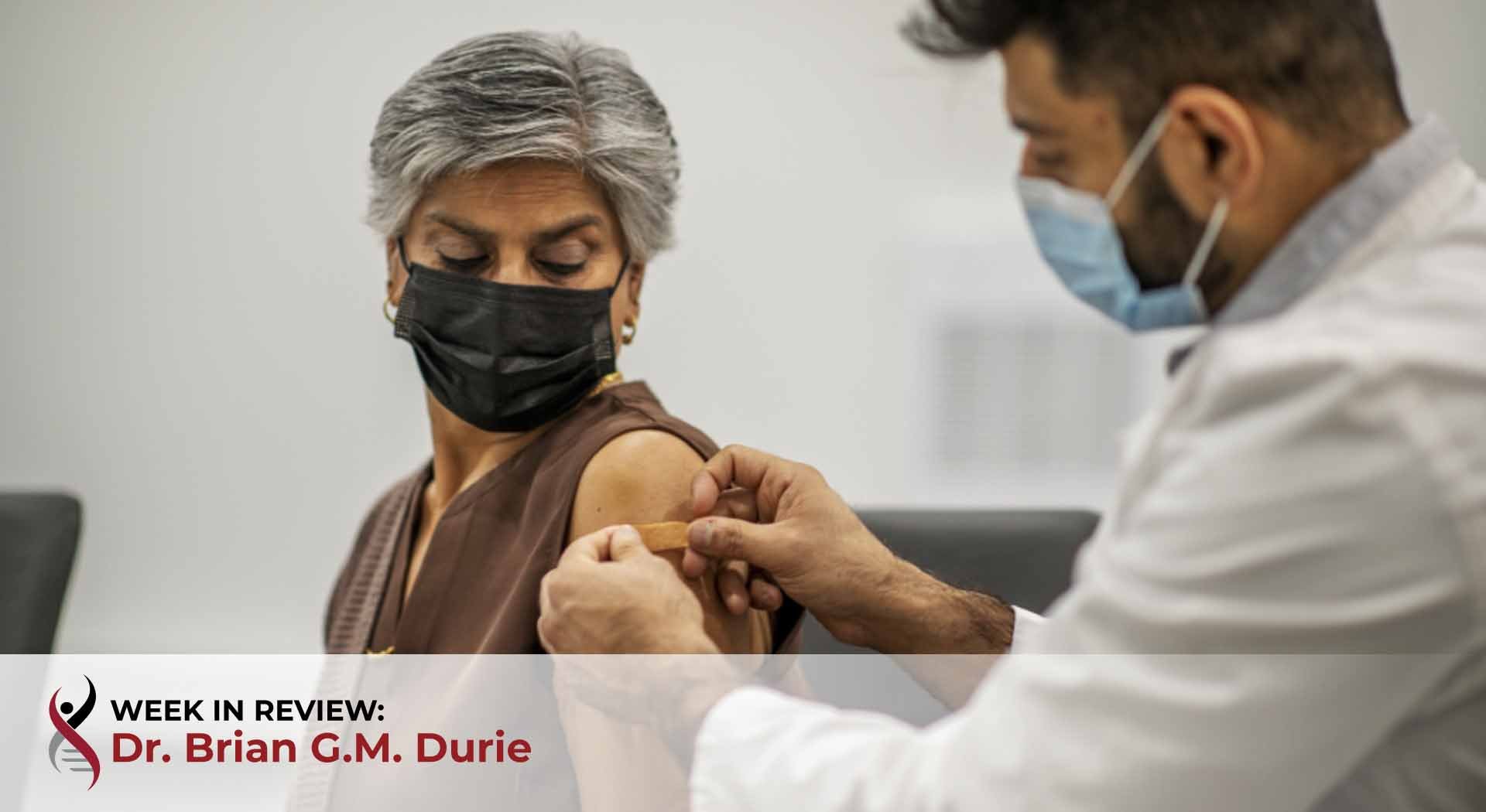 lady getting vaccinated