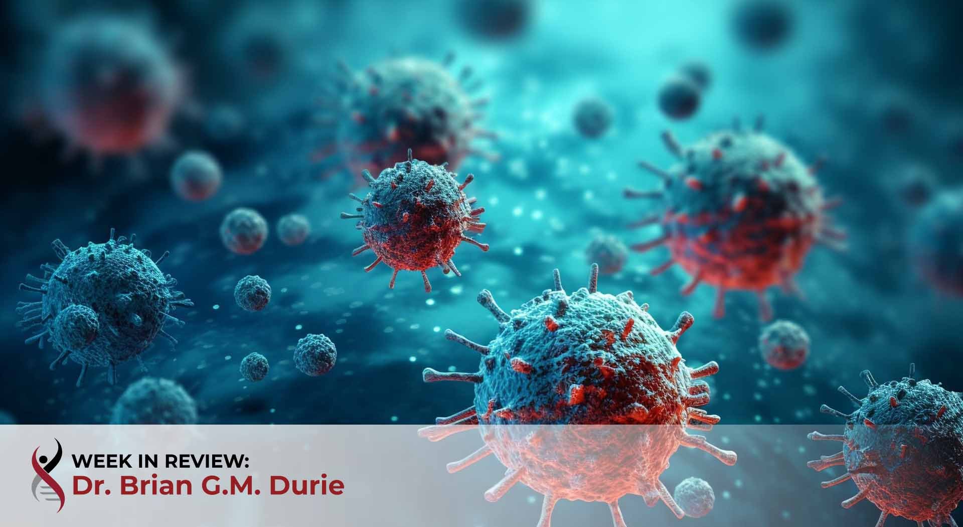 close-up of CAR T-cells