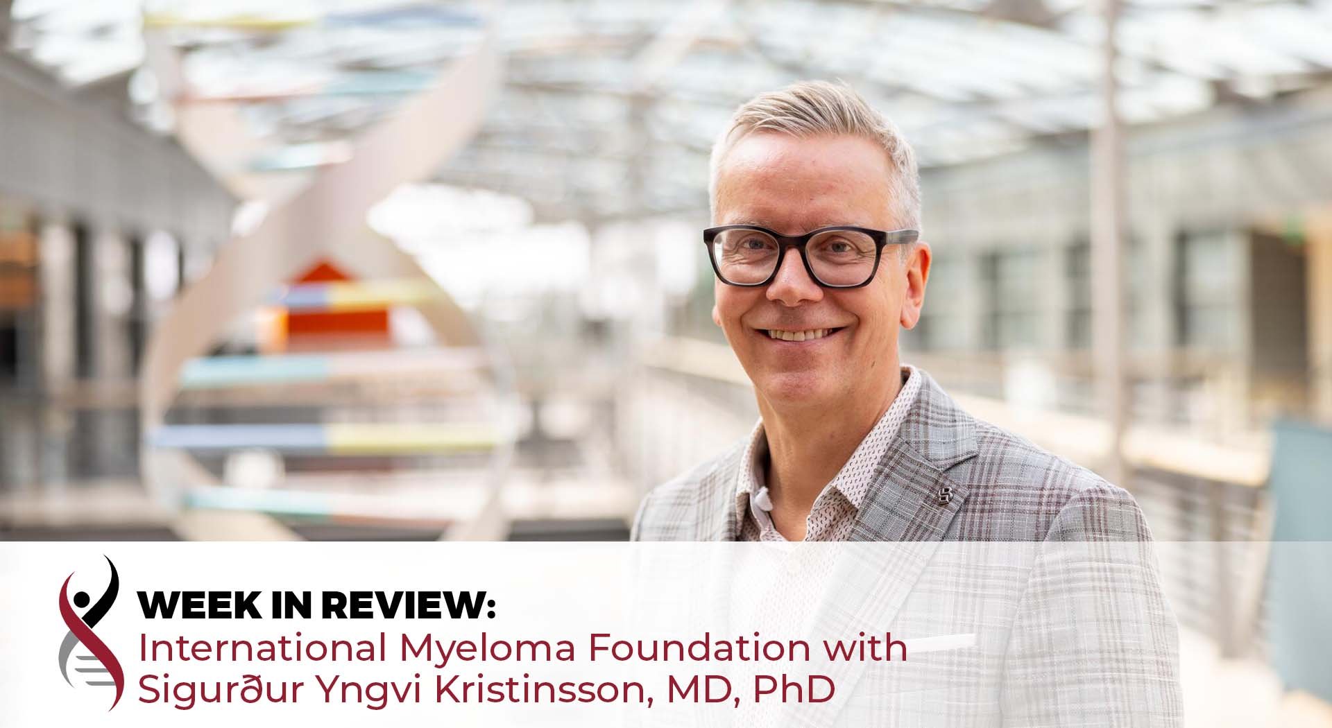 Sigurdur Ygnvi Kristinsson, MD, PhD, at DeCode Genetics