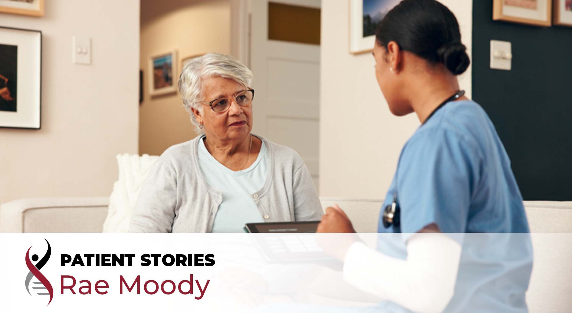 Patient with healthcare provider