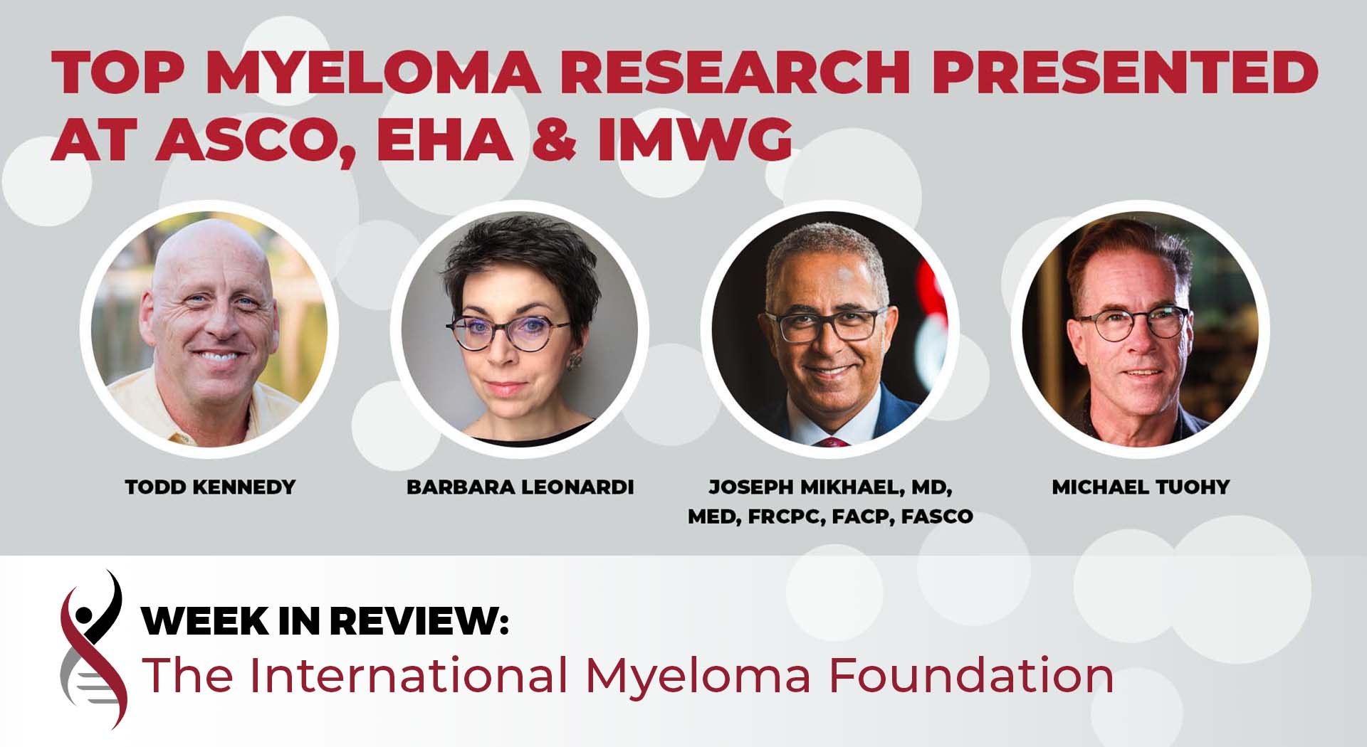 Top Research at ASCO-EHA-IMWG Webinar