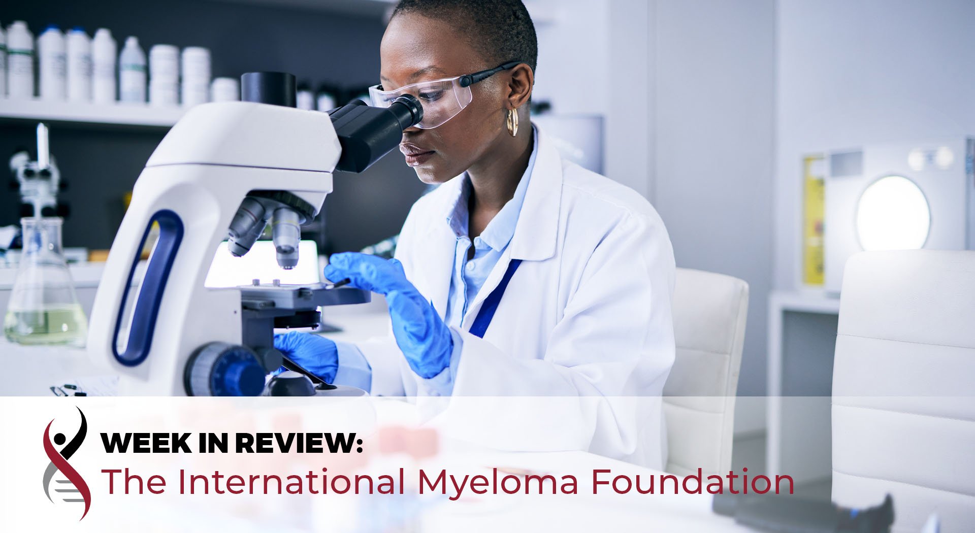 female scientist doing lab work