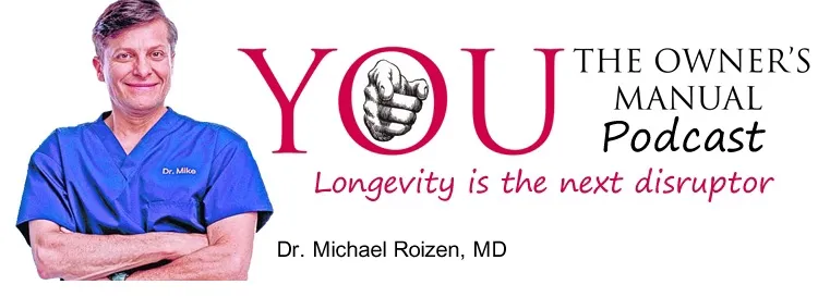 Cover graphic for You: The Owner's Manual Podcast with Dr. Michael Rozien
