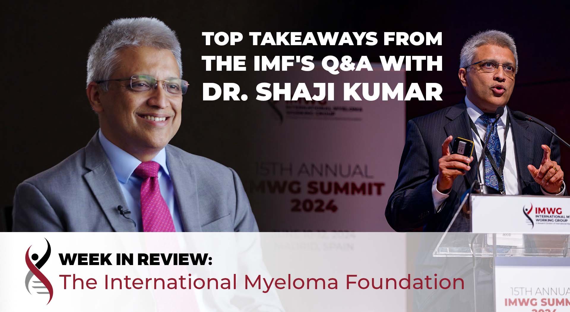Q&A interview with Dr. Shaji Kumar