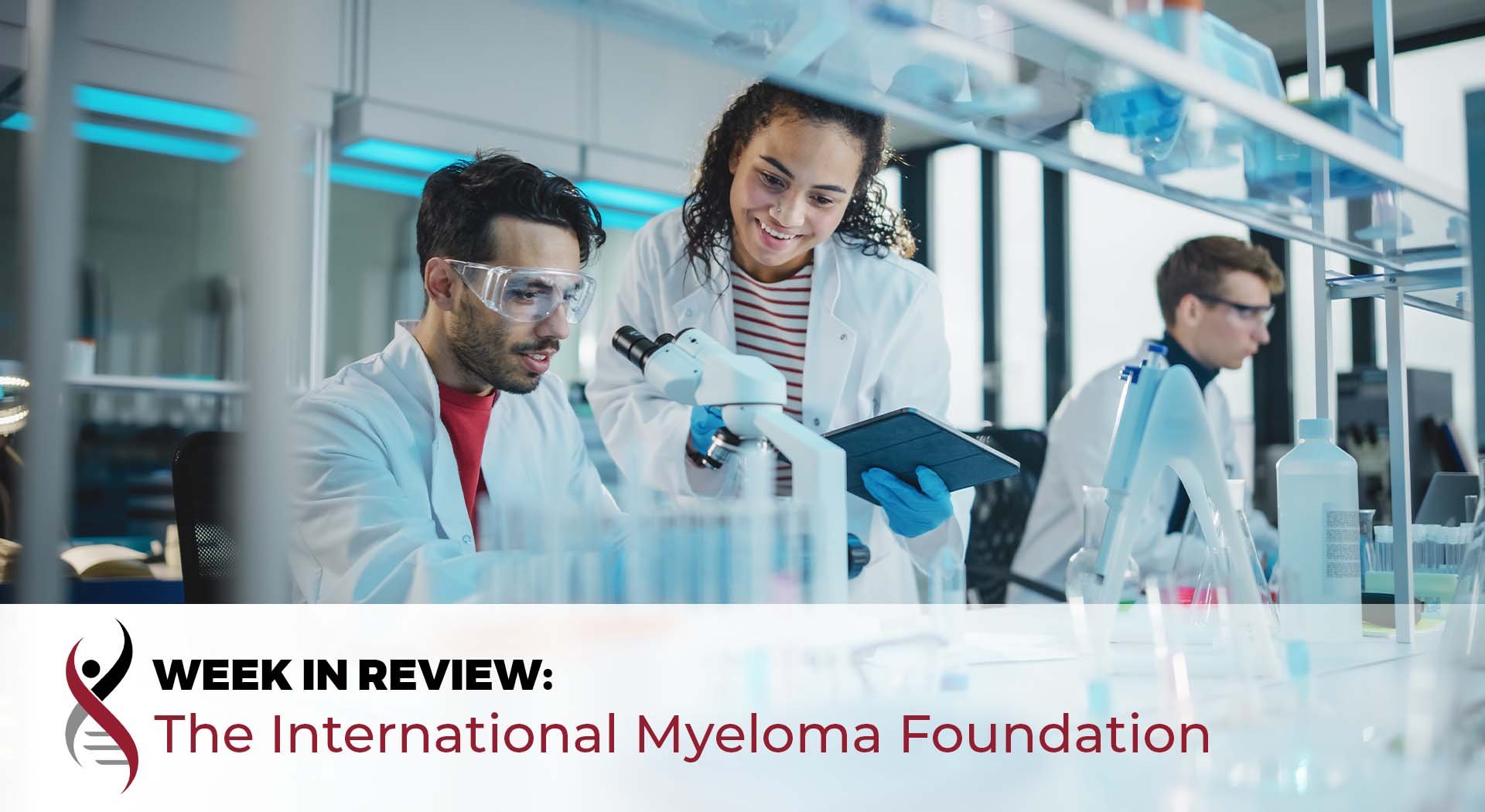 young scientists doing lab work