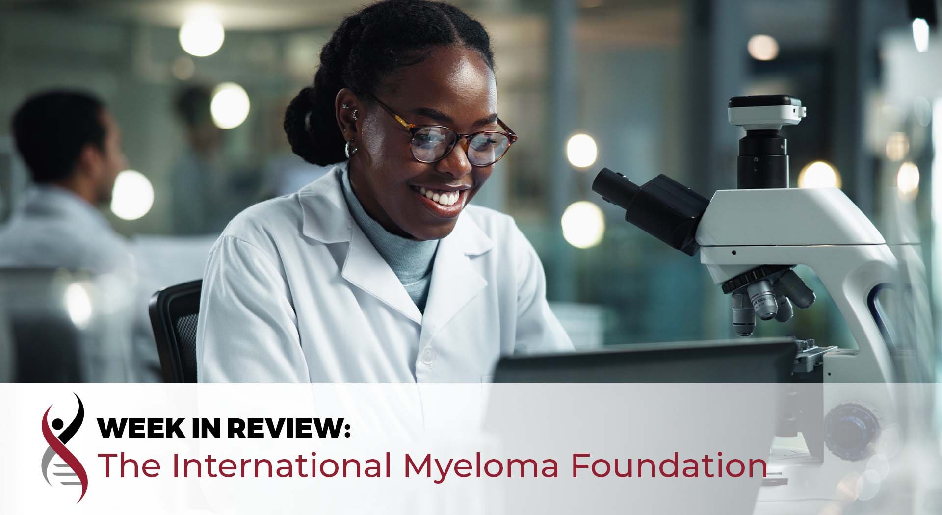 African-American female researcher in laboratory
