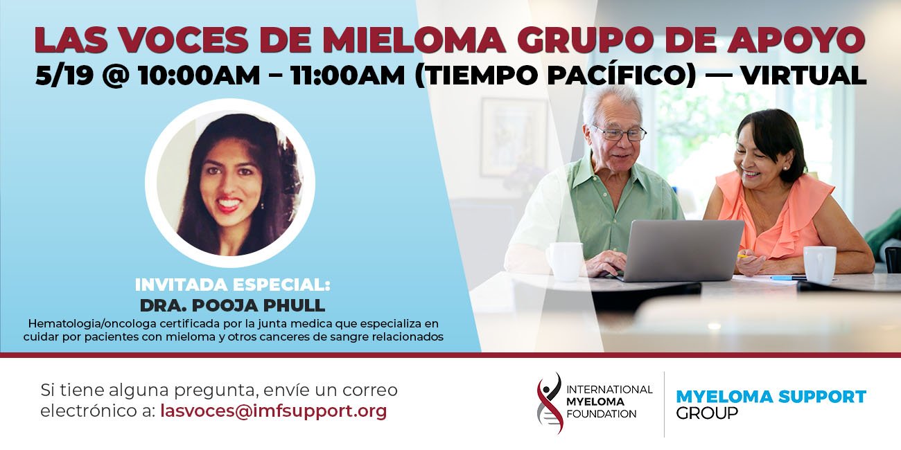 Las voces de mieloma with dr. pooja phull
