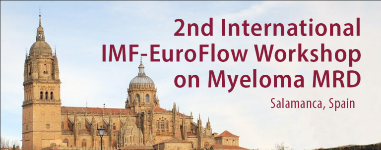 2nd International IMF-EuroFlow Workshop overlaid on image of building in Spain