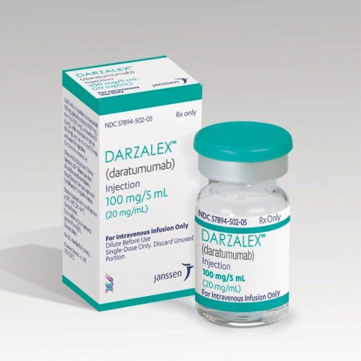 Darzalex prescription bottle and box