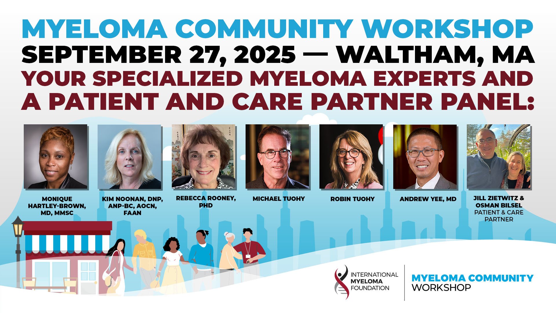 IMF In-Person Myeloma Community Workshop (MCW) 2025 - Waltham