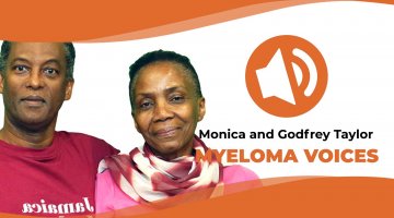 Monica and Godfrey Taylor share their myeloma story with the IMF