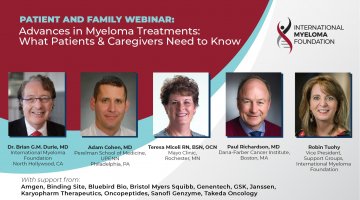 patient and family webinar headshots