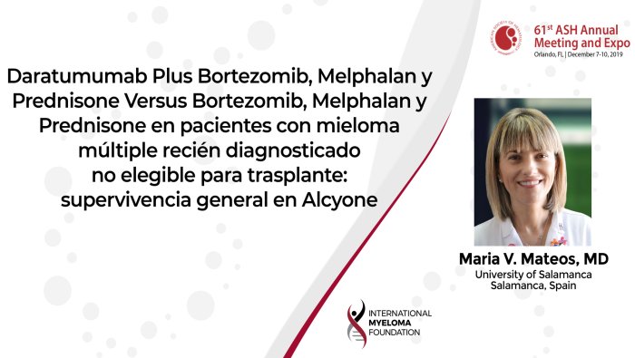 Dr. Marie V. Mateos ASH 2019