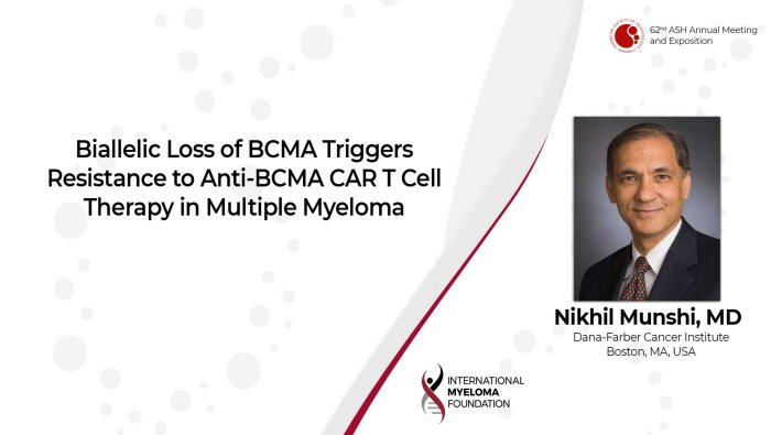 Biallelic Loss of BCMA Triggers Resistance to Anti-BCMA CAR T Cell Therapy in Multiple Myeloma 