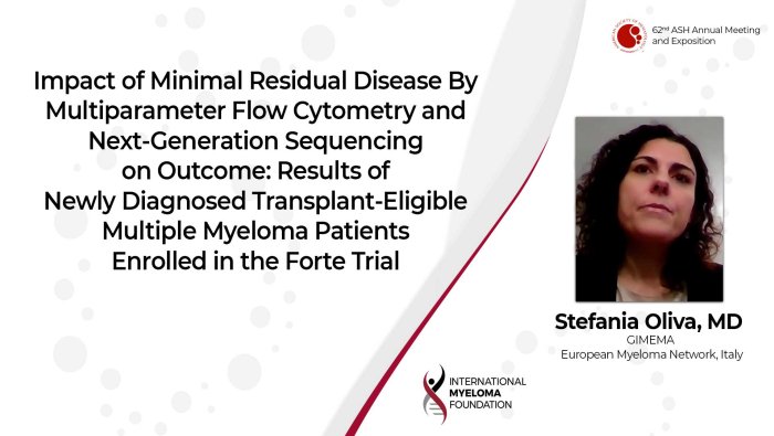 Results of the FORTE trial  Stefania Oliva Ash 2020
