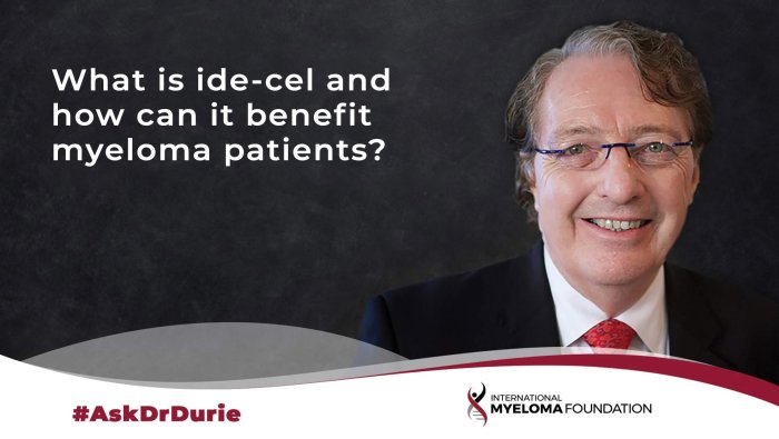 ask dr durie video, what is ide-cel