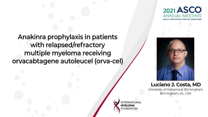 ASCO 2021 Anakinra and Orva-Cell: EVOLV study