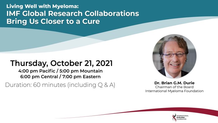 Living Well Webinar on Global Collaboration