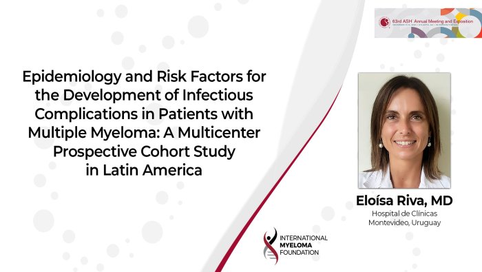 ASHJ 2021 Epidemiology and Risk Factors for the Development of Infectious Complications