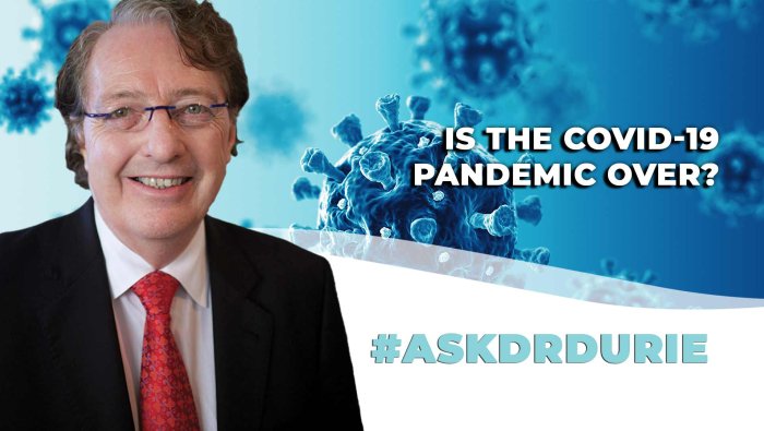 Is the COVID-19 pandemic over? 