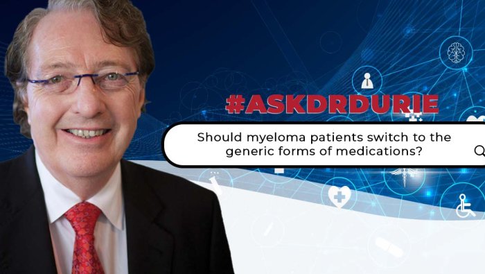 Generic treatment options for multiple myeloma 