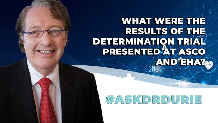 The DETERMINATION trial analyzing early vs delayed autologous stem cell transplant in newly diagnosed myeloma