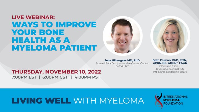 Living Well improving bone health header