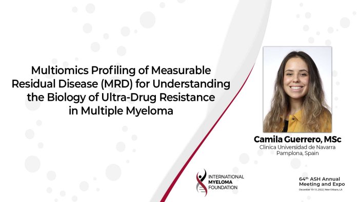 Camila Guerrero Understanding the Biology of Ultra-Drug Resistance in Multiple Myeloma
