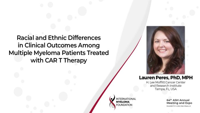Dr. Lauren Peres on Racial and Ethnic Differences in Clinical Outcomes