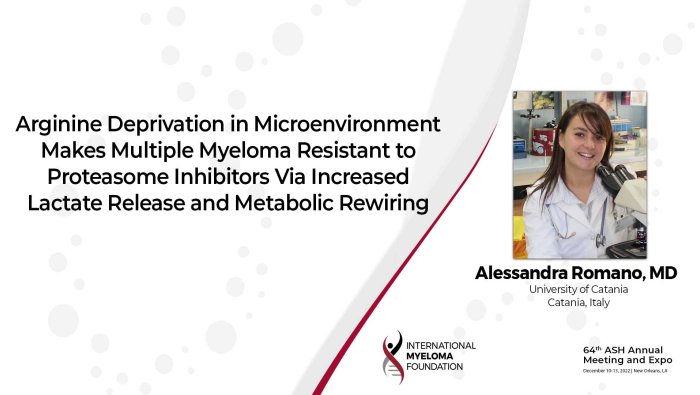 Dr. Romano on the effects of Arginine Deprivation in Multiple Myeloma
