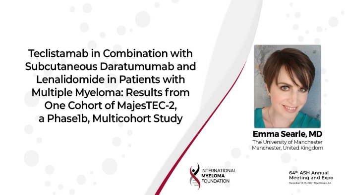 Dr. Emma Searle on Cohort E of the MajesTEC-2 study