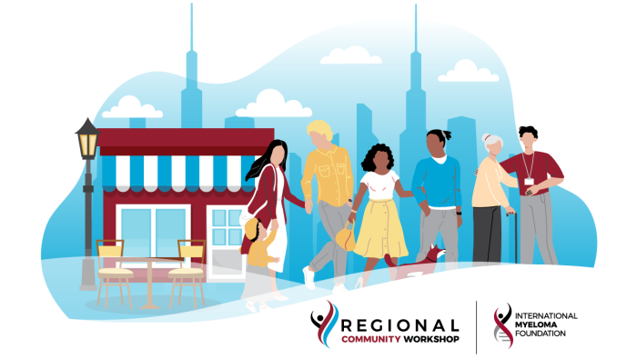 Join an IMF myeloma Regional Community Workshop near you. 