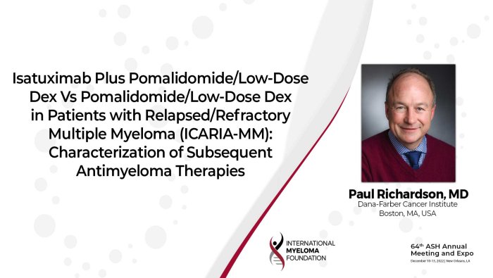 Dr. Paul Richardson's ASH Abstract on ICARIA-MM
