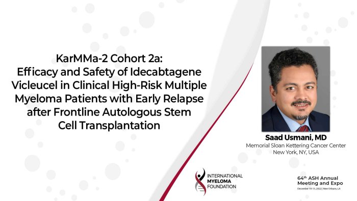 Dr. Saad Usmani abstract on KarMMa2